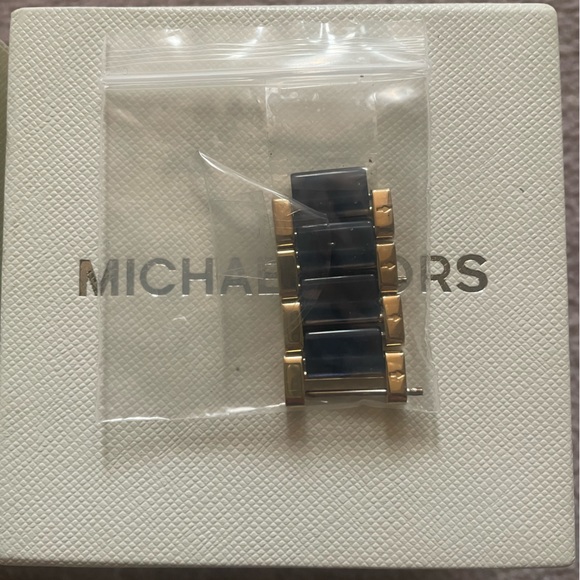 Michael Kors blue and gold rhinestone watch - Picture 4 of 5